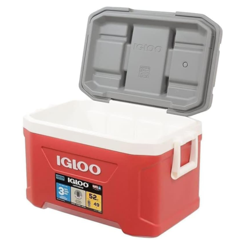 Hielera Latitud 52 Qts Roja