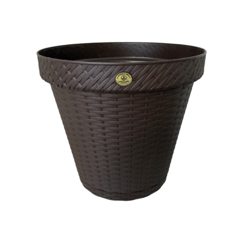 Maceta Rattan Redonda 42.5 Cm