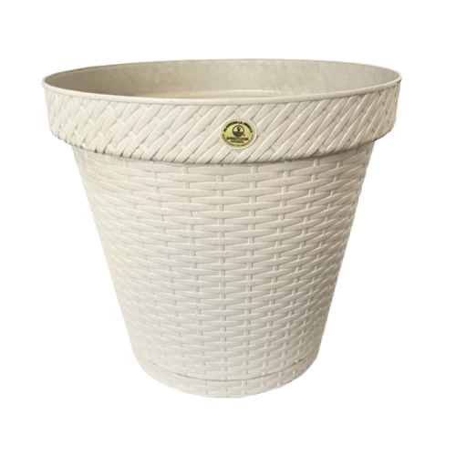 Maceta Rattan Redonda 48 Cm