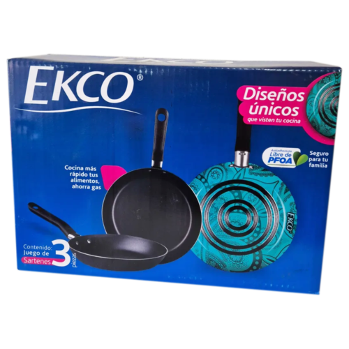Set Sarten Ekco 18,20,24