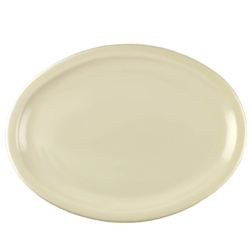 Plato Ovalado 11.5" Melamina Beige