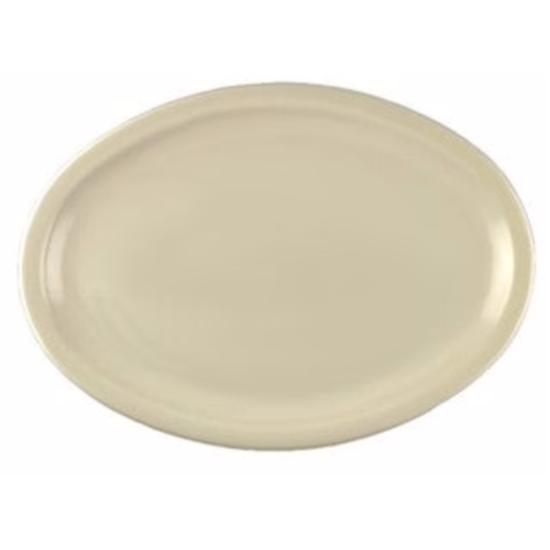 Plato Ovalado 13" Melamina Beige