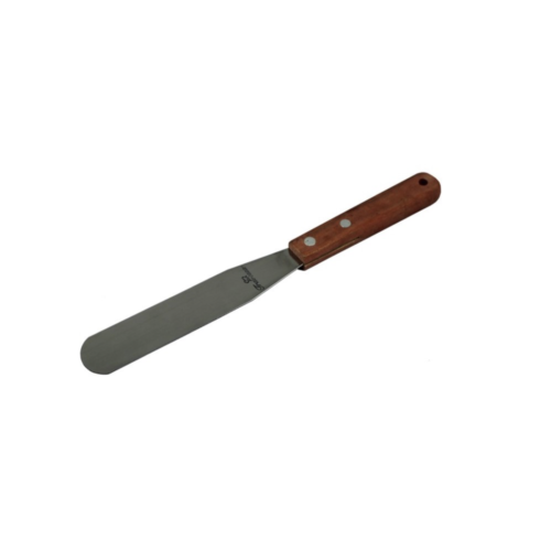 Espatula 5" Acero Mango Madera