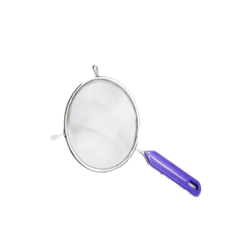 Colador Cromado 12 Cm Plastico Colores