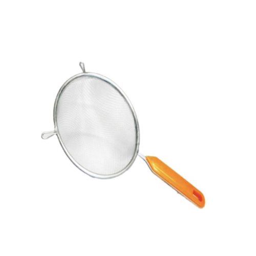 Colador Cromado 14 Cm Plastico Colores