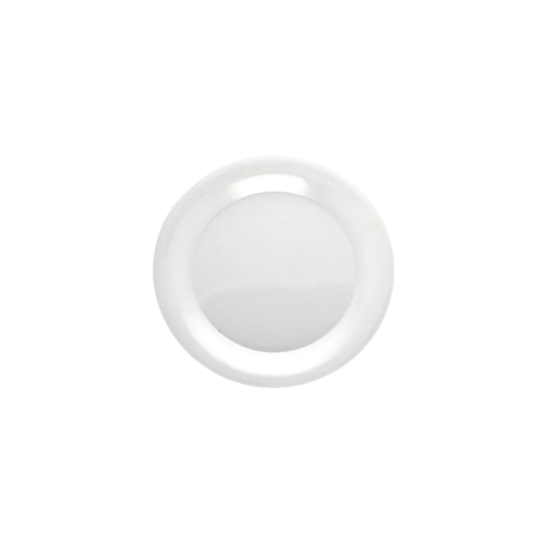 Plato Trinche 9" Melamina Blanca