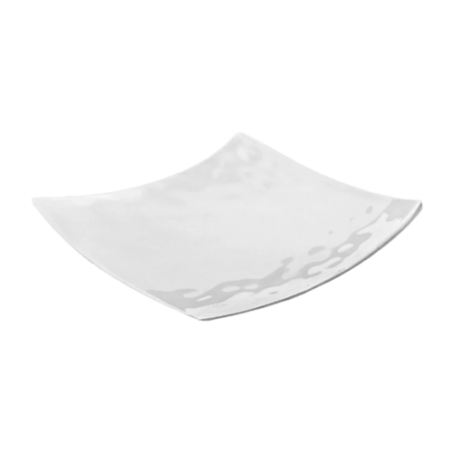 Plato Cuadrado 24 Cm Texturizado